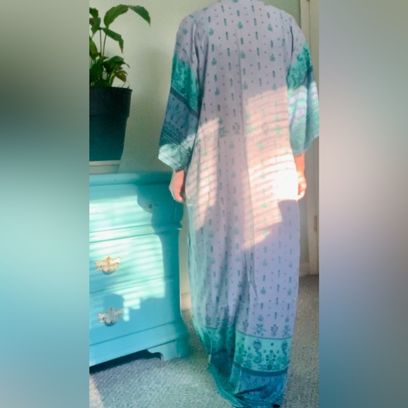 ♡ Early Days • OG Desert Wanderer Robe in Turquoise Dawn • OS - Picture 17 of 17